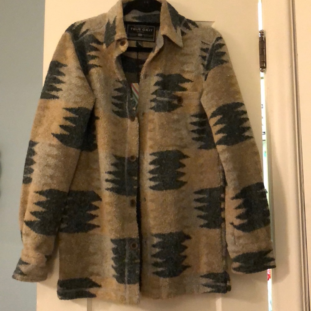 True grit blanket shirt